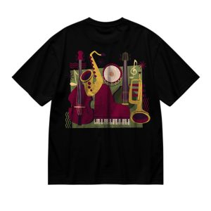ZeitStitch Jazz Mosaic Tee